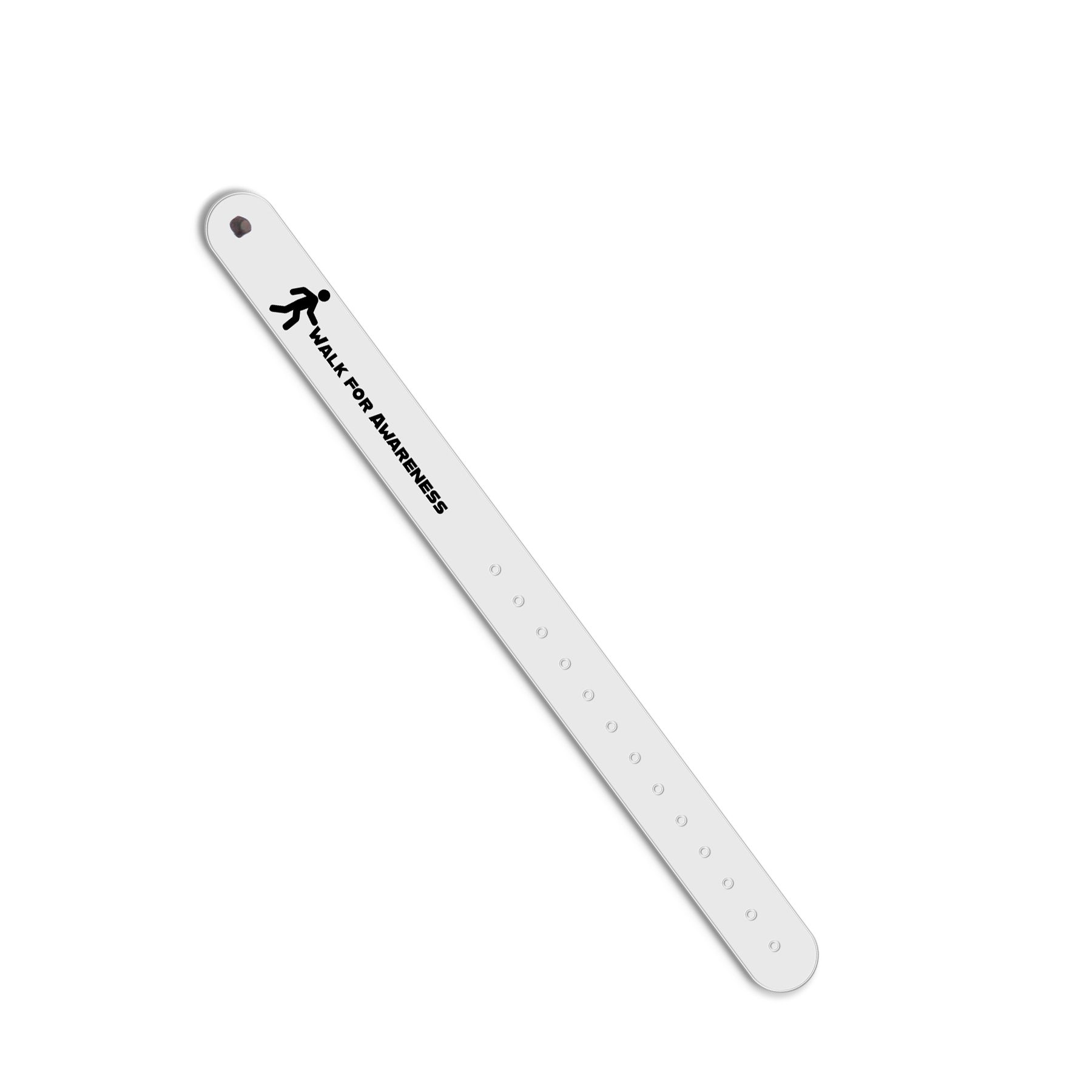 White Imprinted - Reusable Stud